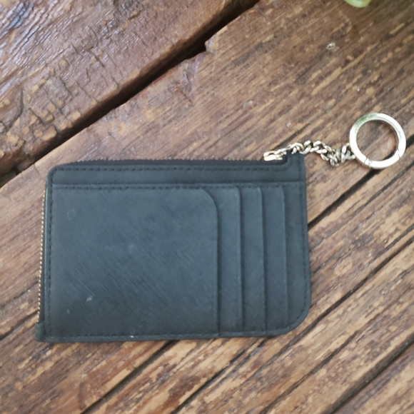 Kate Spade Black Zip Card Holder - Picture 5 of 6